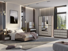 Спальный гарнитур Милана Ясень анкор/Дуб эльза в Когалыме - kogalym.mebel-tymen.ru | фото