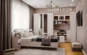 Спальный гарнитур Sherlock в Когалыме - kogalym.mebel-tymen.ru | фото