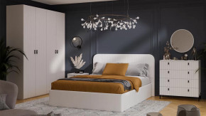 Спальный гарнитур «Тиффани» №3 Белый Жемчуг, Белый софт в Когалыме - kogalym.mebel-tymen.ru | фото