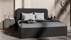 Спальный гарнитур «Тиффани» стандартный Базальт, Грей софт, Велюр Графит в Когалыме - kogalym.mebel-tymen.ru | фото