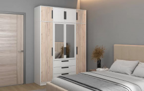 Спальный гарнитур Вегас (ЛДСП Белый) в Когалыме - kogalym.mebel-tymen.ru | фото