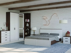 Спальный гарнитур Венеция-1 Венге/Белое дерево в Когалыме - kogalym.mebel-tymen.ru | фото