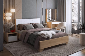 Спальный гарнитур Зара К4 дуб сонома/белый в Когалыме - kogalym.mebel-tymen.ru | фото