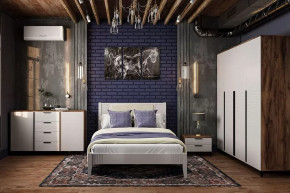 Спальня модульная Брента Жемчуг в Когалыме - kogalym.mebel-tymen.ru | фото