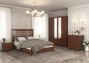 Спальня модульная Кантри Орех в Когалыме - kogalym.mebel-tymen.ru | фото