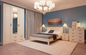 Спальня модульная Кантри Слоновая кость в Когалыме - kogalym.mebel-tymen.ru | фото