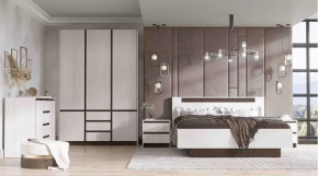 Спальня серия Бостон анкор светлый в Когалыме - kogalym.mebel-tymen.ru | фото