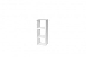 Стеллаж 3 секции 1060х356х294, цвет белый в Когалыме - kogalym.mebel-tymen.ru | фото