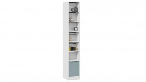 Стеллаж «Марли» Белый, Серо-голубой в Когалыме - kogalym.mebel-tymen.ru | фото