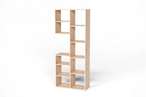 Стеллаж Элемент-2 дуб сонома Герда в Когалыме - kogalym.mebel-tymen.ru | фото