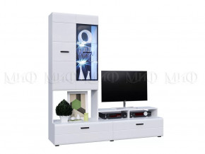 Стенка центр Нэнси New МДФ в Когалыме - kogalym.mebel-tymen.ru | фото