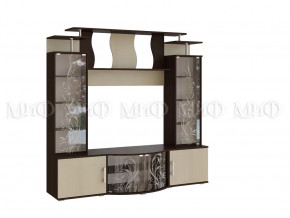 Стенка Виста Дуб беленый/Венге в Когалыме - kogalym.mebel-tymen.ru | фото