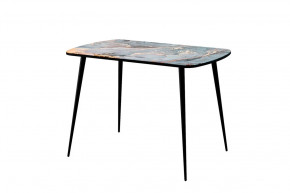 Стол Бостон Лайт 2, фотопечать Версаль/опоры черные в Когалыме - kogalym.mebel-tymen.ru | фото