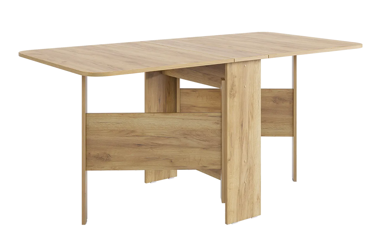 Стол-книжка раскладной Мечта 2 (дуб крафт золотой/дуб крафт золотой) в Когалыме - kogalym.mebel-tymen.ru | фото