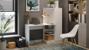 Стол компьютерный «Бейсик» Белый в Когалыме - kogalym.mebel-tymen.ru | фото