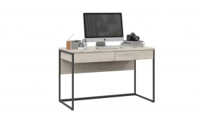 Стол компьютерный «Лофт» тип 2 Черный/Дуб крафт белый в Когалыме - kogalym.mebel-tymen.ru | фото