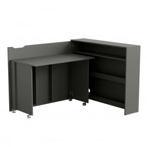 Стол письменный Графит Luis НК-мебель в Когалыме - kogalym.mebel-tymen.ru | фото