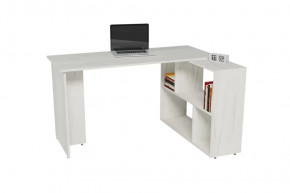 Стол письменный с тумбой СП-3 дуб грей Герда в Когалыме - kogalym.mebel-tymen.ru | фото