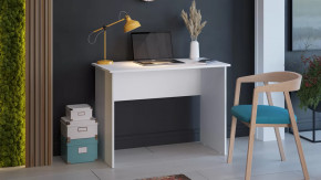 Стол письменный тип 14 (1000) Белый Ясень в Когалыме - kogalym.mebel-tymen.ru | фото