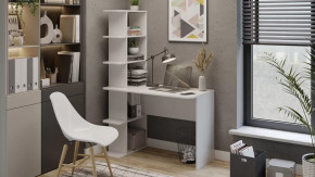 Стол письменный тип 4 Белый Ясень в Когалыме - kogalym.mebel-tymen.ru | фото