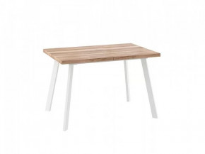 Стол раздвижной Borg-120, дуб каньон/белый в Когалыме - kogalym.mebel-tymen.ru | фото