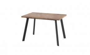 Стол раздвижной Borg-120, дуб велингтон/черный в Когалыме - kogalym.mebel-tymen.ru | фото