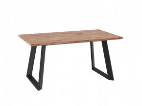 Стол раздвижной LOFT LUX-160, дуб веллингтон/черный в Когалыме - kogalym.mebel-tymen.ru | фото