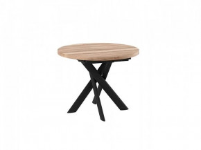 Стол раздвижной RONALDO-100, дуб каньон/черный в Когалыме - kogalym.mebel-tymen.ru | фото