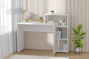 Стол с полкой, 1253 мм, белый Диал в Когалыме - kogalym.mebel-tymen.ru | фото