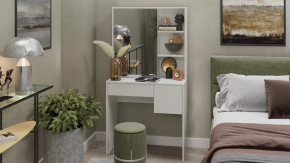 Стол туалетный «Вайт» Белый Ясень в Когалыме - kogalym.mebel-tymen.ru | фото