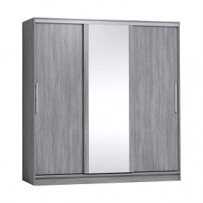 Strike 2000 Шкаф-купе зеркало/лдсп в Когалыме - kogalym.mebel-tymen.ru | фото