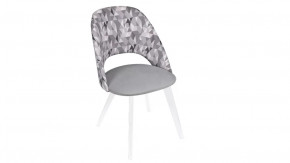 Стул Сириус тип 1 Белый матовый/тк. №123/тк.121 в Когалыме - kogalym.mebel-tymen.ru | фото