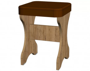 Табурет дуб вотан 2 шт. в Когалыме - kogalym.mebel-tymen.ru | фото