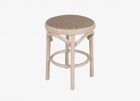 Табурет Мягкий Бежевый/Беленый дуб в Когалыме - kogalym.mebel-tymen.ru | фото