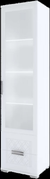 Тиффани гостиная М07 Пенал-витрина в Когалыме - kogalym.mebel-tymen.ru | фото