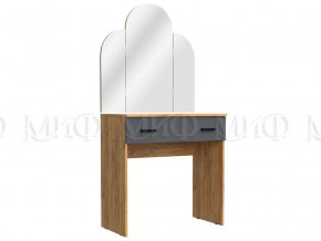 Трельяж Басямиф, графит/дуб крафт в Когалыме - kogalym.mebel-tymen.ru | фото