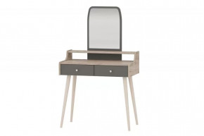 Трюмо 4-25916 (ш800*г448*в1330мм), ЛДСП Графит/Дуб крафт серый в Когалыме - kogalym.mebel-tymen.ru | фото