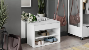 Тумба для обуви «Лайт» Тип 1 Белый глянец в Когалыме - kogalym.mebel-tymen.ru | фото
