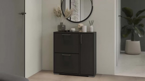 Тумба для обуви Тип 15 Антрацит в Когалыме - kogalym.mebel-tymen.ru | фото