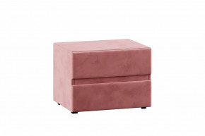 Тумба Эстер Велюр Ультра коралл в Когалыме - kogalym.mebel-tymen.ru | фото
