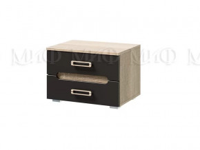 Тумба Ким Графит софт, сонома 2 шт в Когалыме - kogalym.mebel-tymen.ru | фото