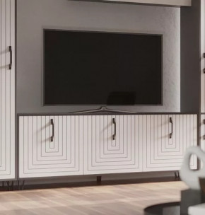 Тумба Квадро М-6, серый графит/софт вайт в Когалыме - kogalym.mebel-tymen.ru | фото