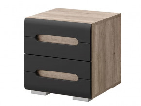 Тумба Наоми ТБ-15 графит нубук в Когалыме - kogalym.mebel-tymen.ru | фото