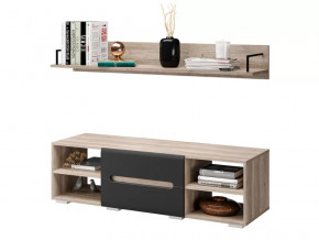 Тумба Наоми ТБ-16 графит нубук в Когалыме - kogalym.mebel-tymen.ru | фото