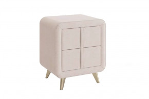 Тумба прикроватная Софи 2 крем (велюр) в Когалыме - kogalym.mebel-tymen.ru | фото