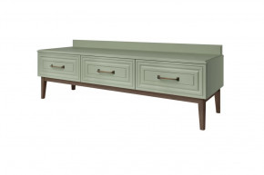 Тумба ТВ Гориция Зелёный самшит в Когалыме - kogalym.mebel-tymen.ru | фото