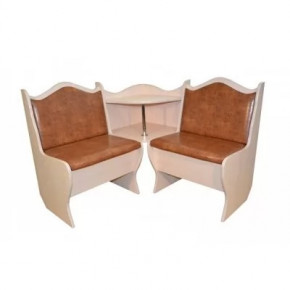 Угловая скамья Аленка-1 Дуб молочный в Когалыме - kogalym.mebel-tymen.ru | фото