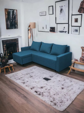 Угловой диван Шерри Савана Деним в Когалыме - kogalym.mebel-tymen.ru | фото