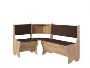 Угол Кухонный Комфорт дуб вотан/коричневый в Когалыме - kogalym.mebel-tymen.ru | фото