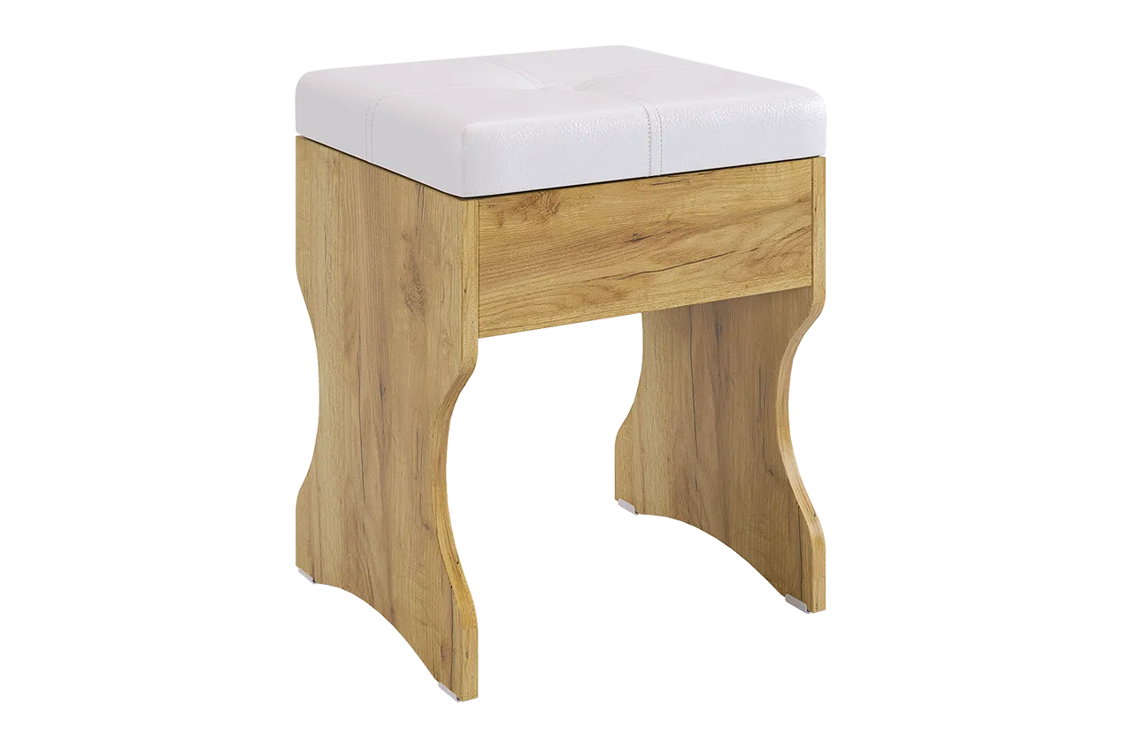 Пуф Виктория-1 дуб крафт золотой в Когалыме - kogalym.mebel-tymen.ru | фото